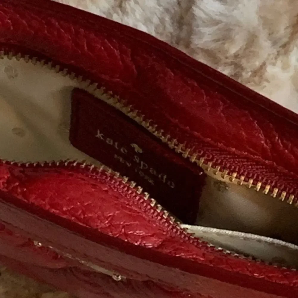 Kate Spade • Quilted Wristlet, Red
